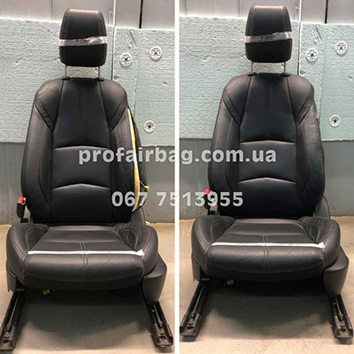 Восстановление подушки airbag сиденья автомобиля Черновцы